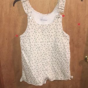 Urban Outfitters Flower Overalls